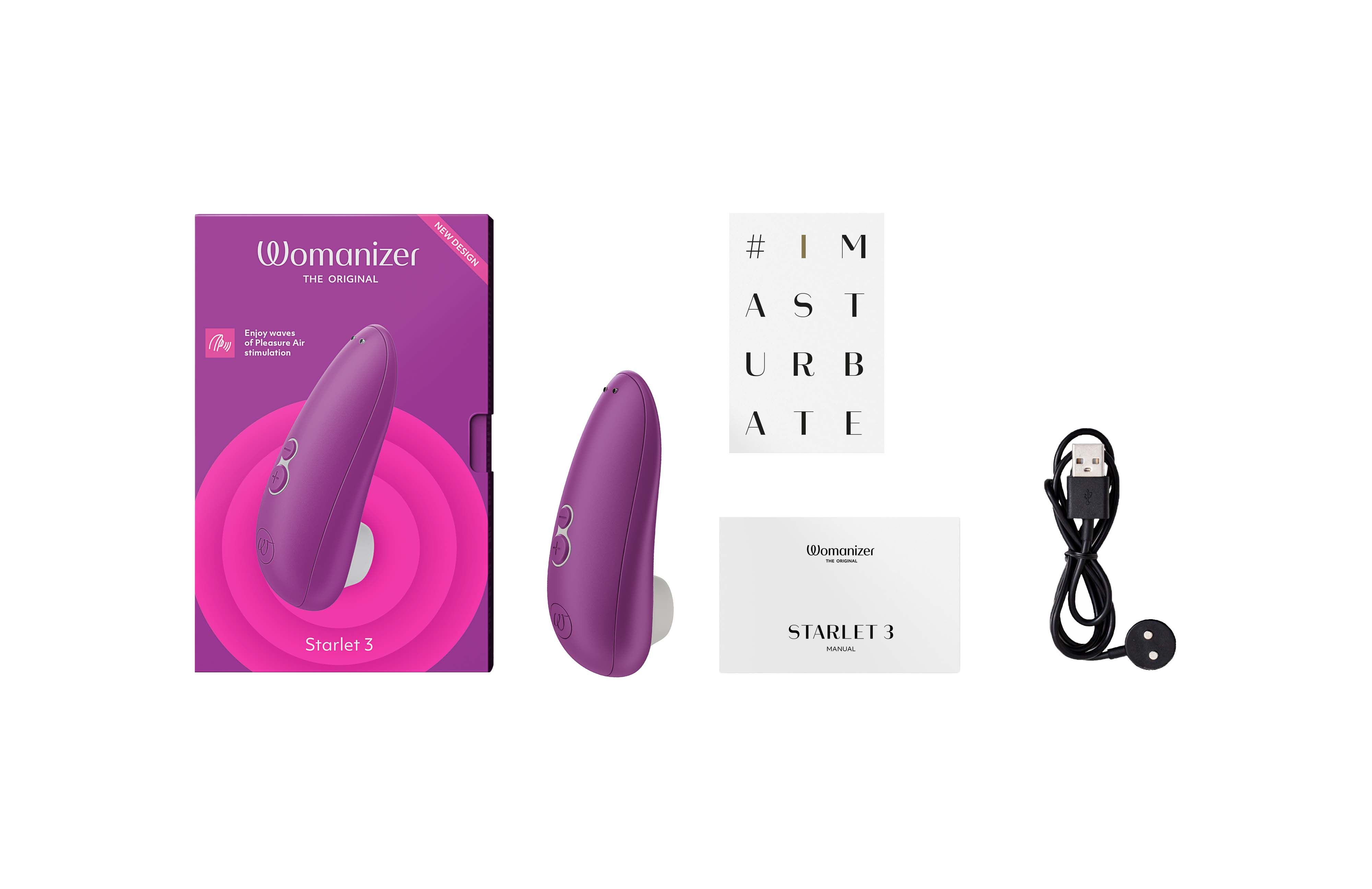 Hviezdička 3 Violet Hračky na odsávanie klitorisu