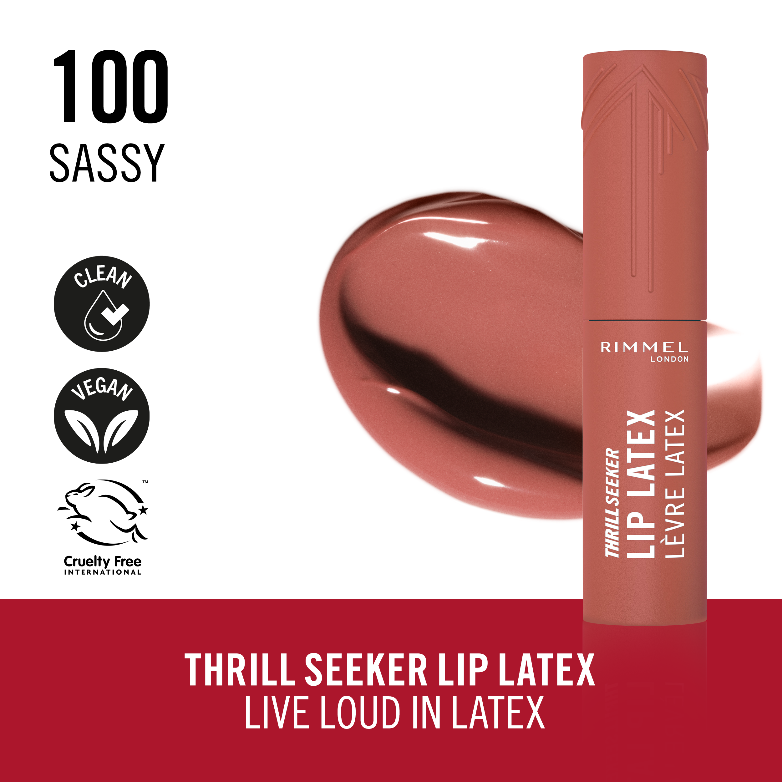 Tekući ruž za usne Thrill Seeker Lip Latex Tekući ruževi za usne