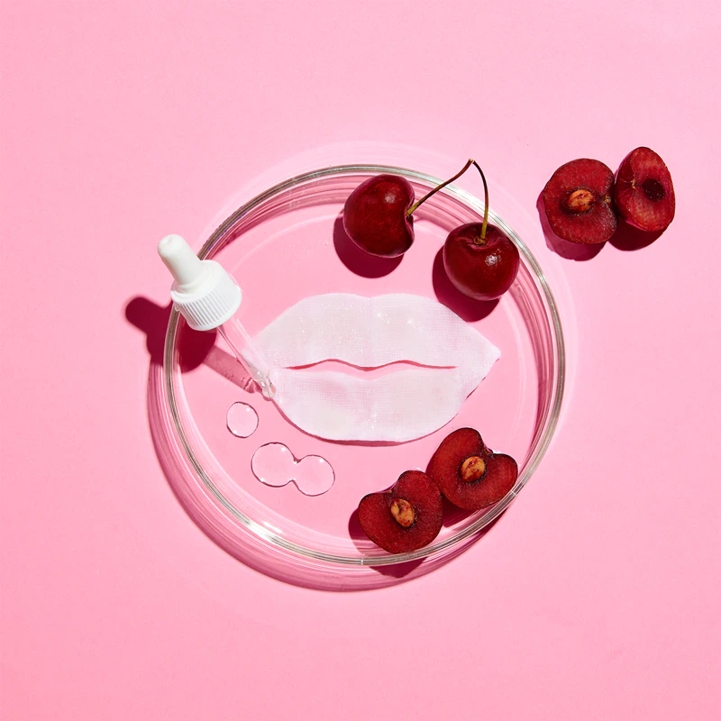 Máscara Facial para Lábios Garnier Textil Masks Lips Relump Mask, máscara para aumentar o volume dos lábios.