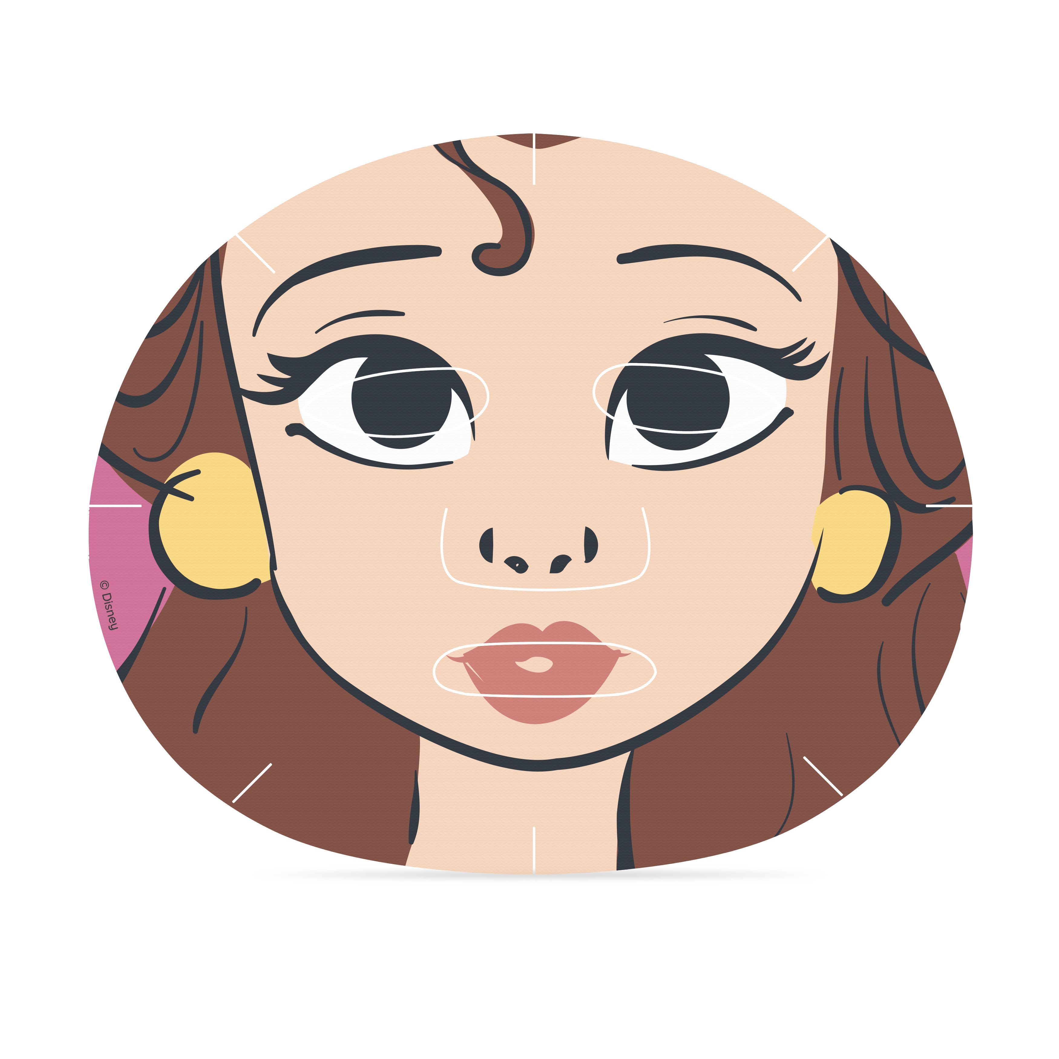 Disneyjeva maska za lice princeze Belle Maske za lice