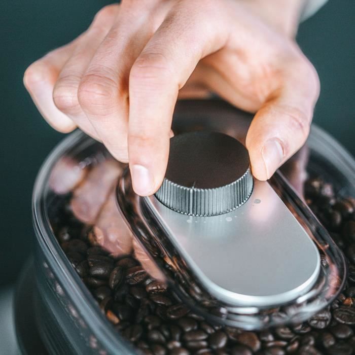 MELITA AromaFresh II Glazen Basis Filterkoffiezetapparaat met Geïntegreerde Koffiemolen 1030-06