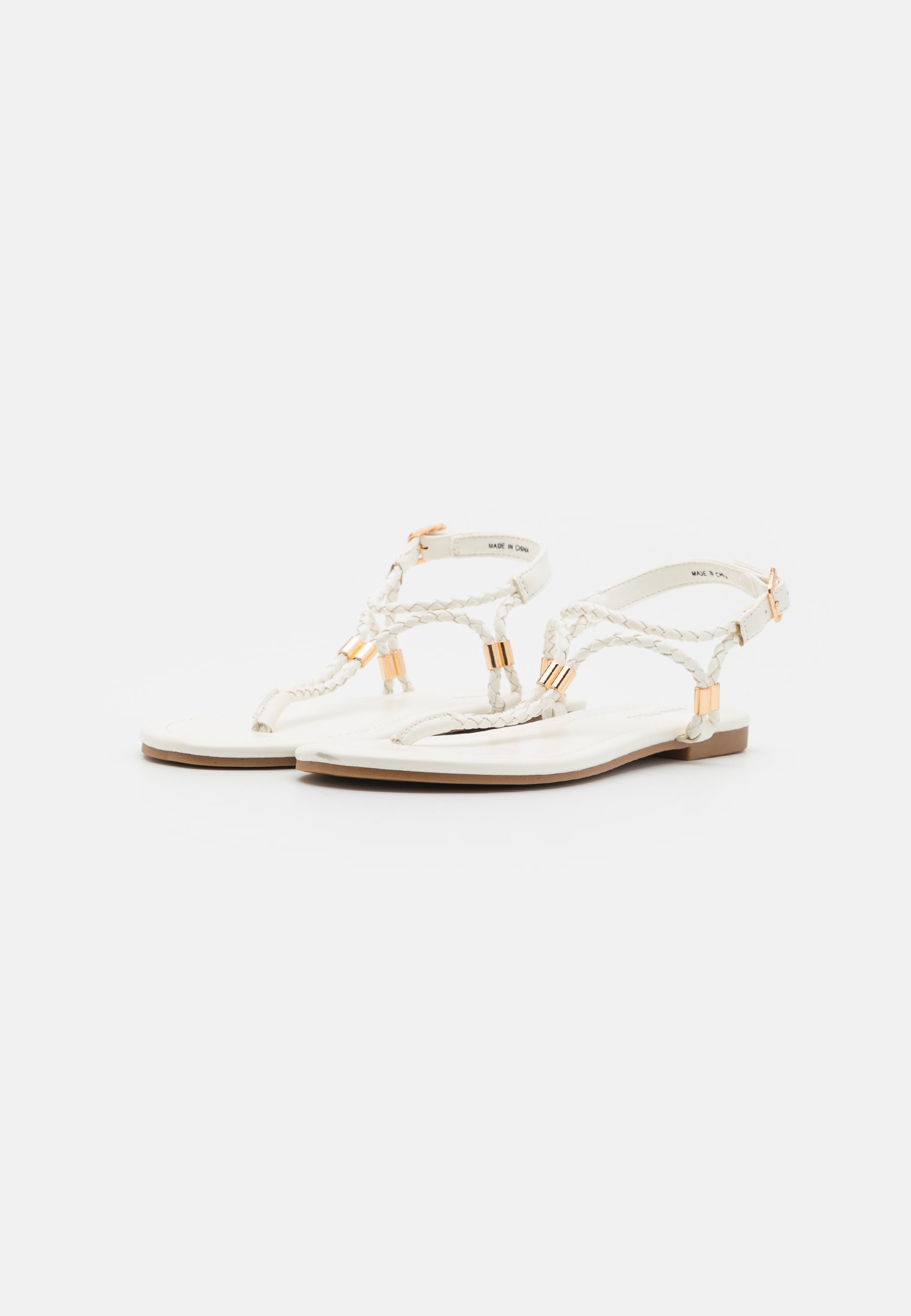 Anna Field T-bar sandalen - wit