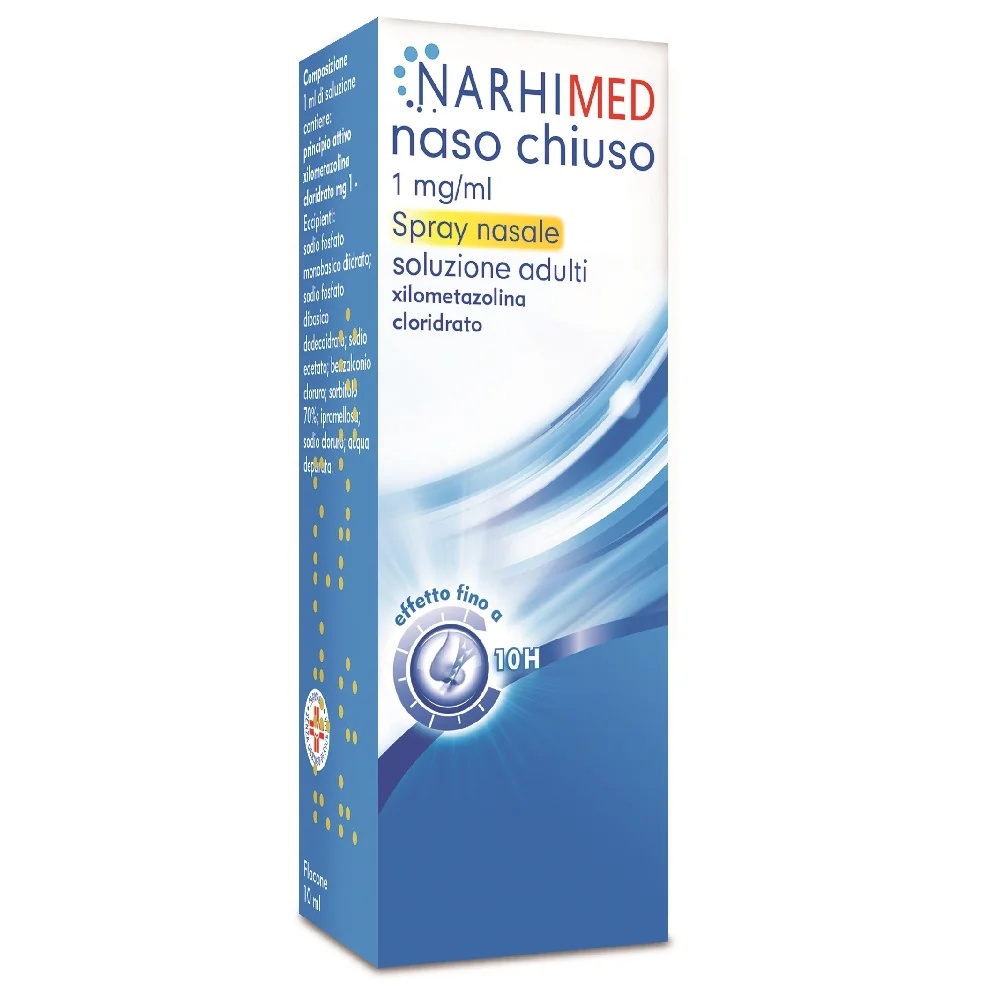 NARHINEL Narhimed Nasentropfen 1 mg/ml 10 ml Abschwellendes Mittel gegen Nasenverstopfung