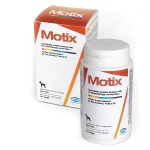 Suplemento alimentar SLAIS Motix para cães, 100 comprimidos. Suplemento alimentar osteoarticular.