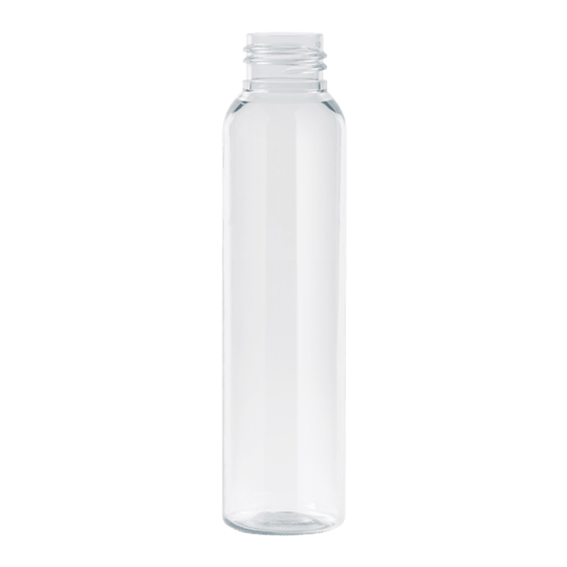 Flacon RPET sans bouchage 100 ml 24/410 Transparent