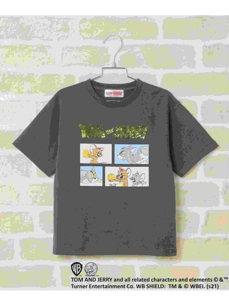 [Kinderen] Tom en Jerry T-shirt met pailletten (120-160 cm)