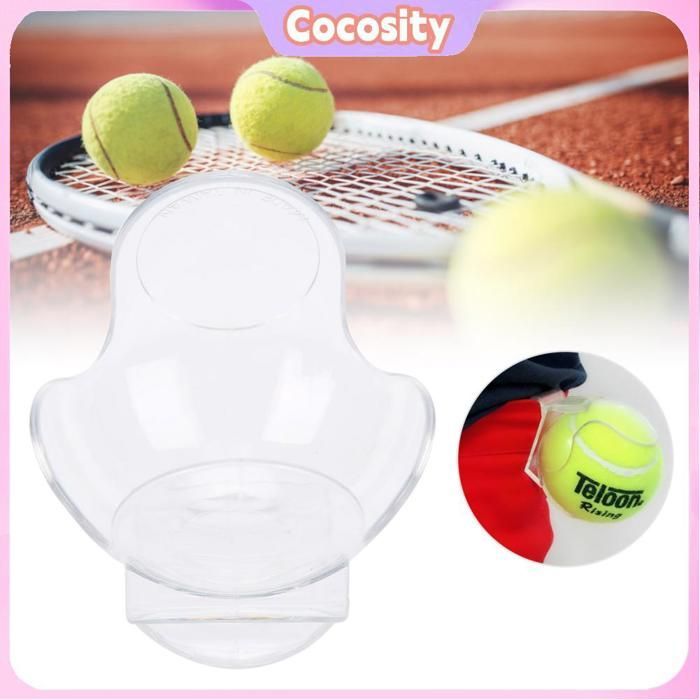 Cocosity Tennis Ball Clip Holder (Transparent) Tennis Ball Clip Sports Equipment Set Transparent