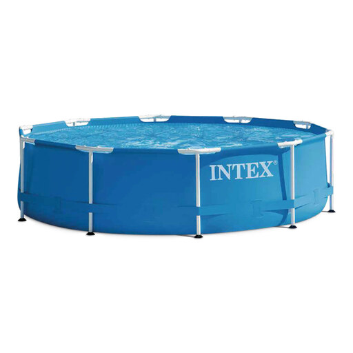 Piscina Redonda Metal Frame Intex 305x76 Cm 4485 Litros + Depuradora