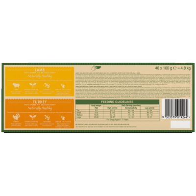 James Wellbeloved, sachets sans céréales pour adultes - Assortiment varié