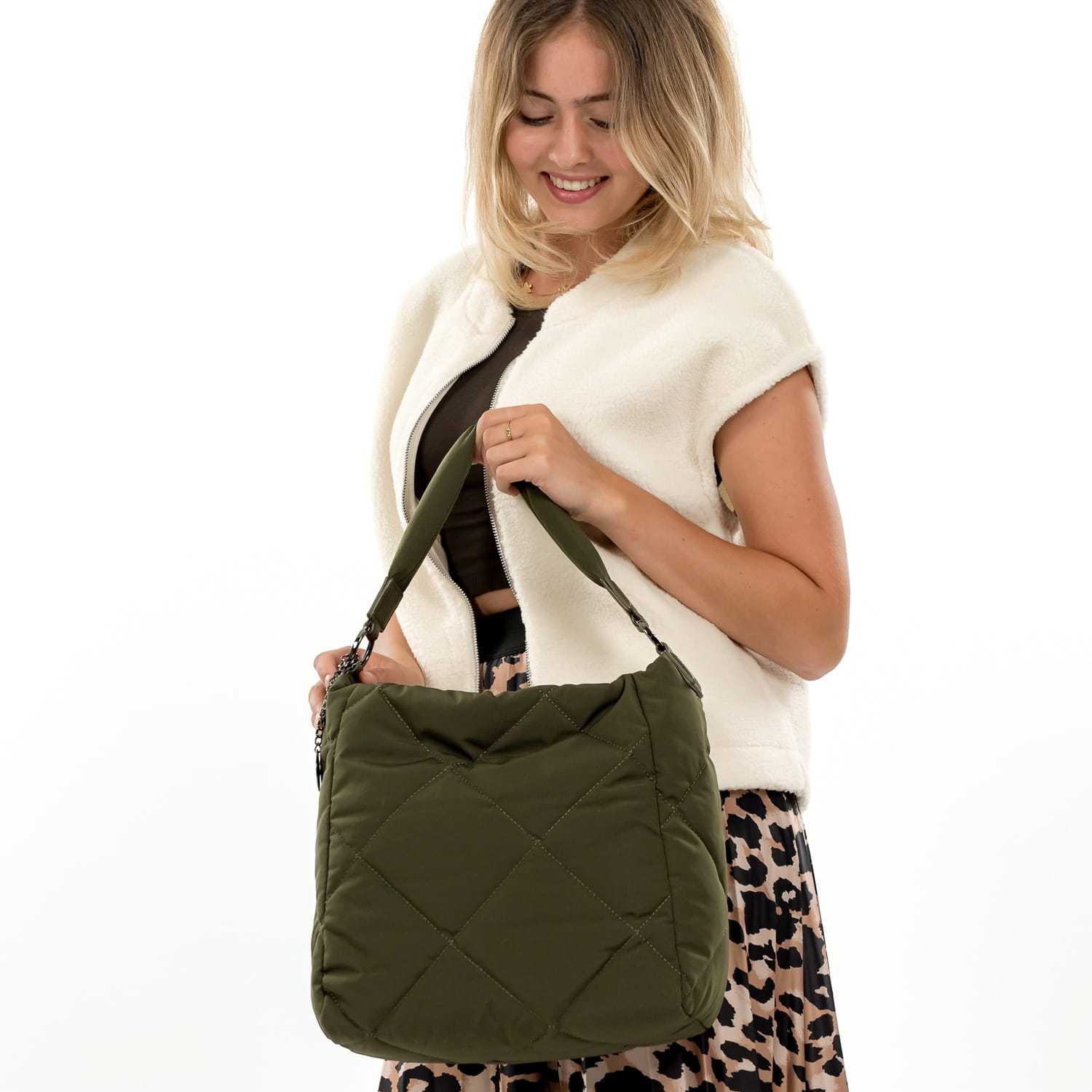 EMILY & NOAH Tasche, Beutel, Tasche E&N Hanni - Oliv