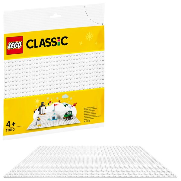 LEGO Classic 11010 Placă de bază albă<br>25cm x 25cm