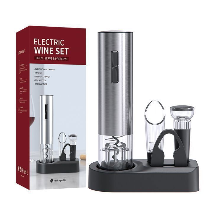 Tire-Bouchon,Tire Bouchon Electrique, Tire Bouchon Electrique Rechargeable,cadeau vin champagne alcool haute performance