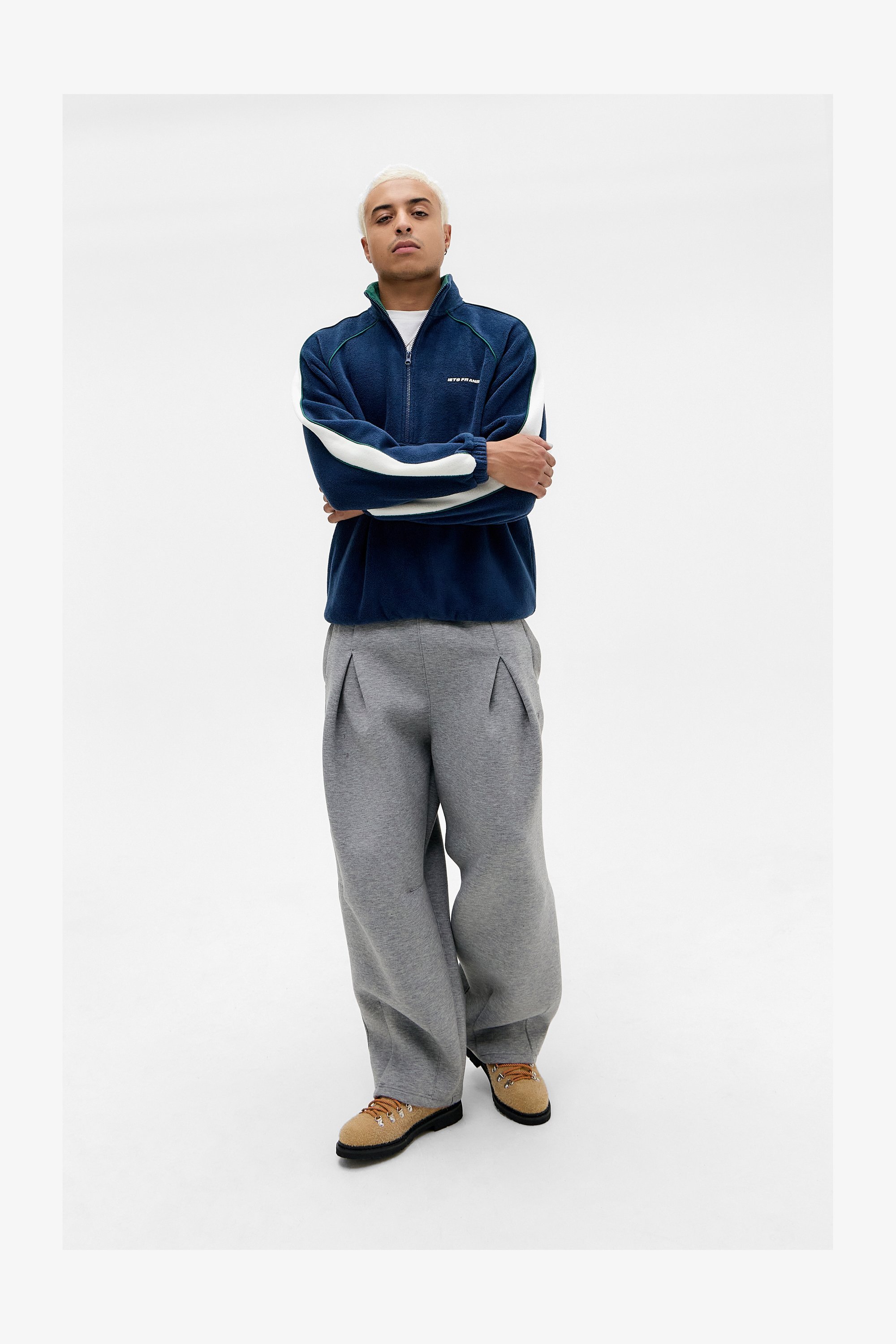 Qualcosa di francese... UNISEX - Maglione in pile - blu navy