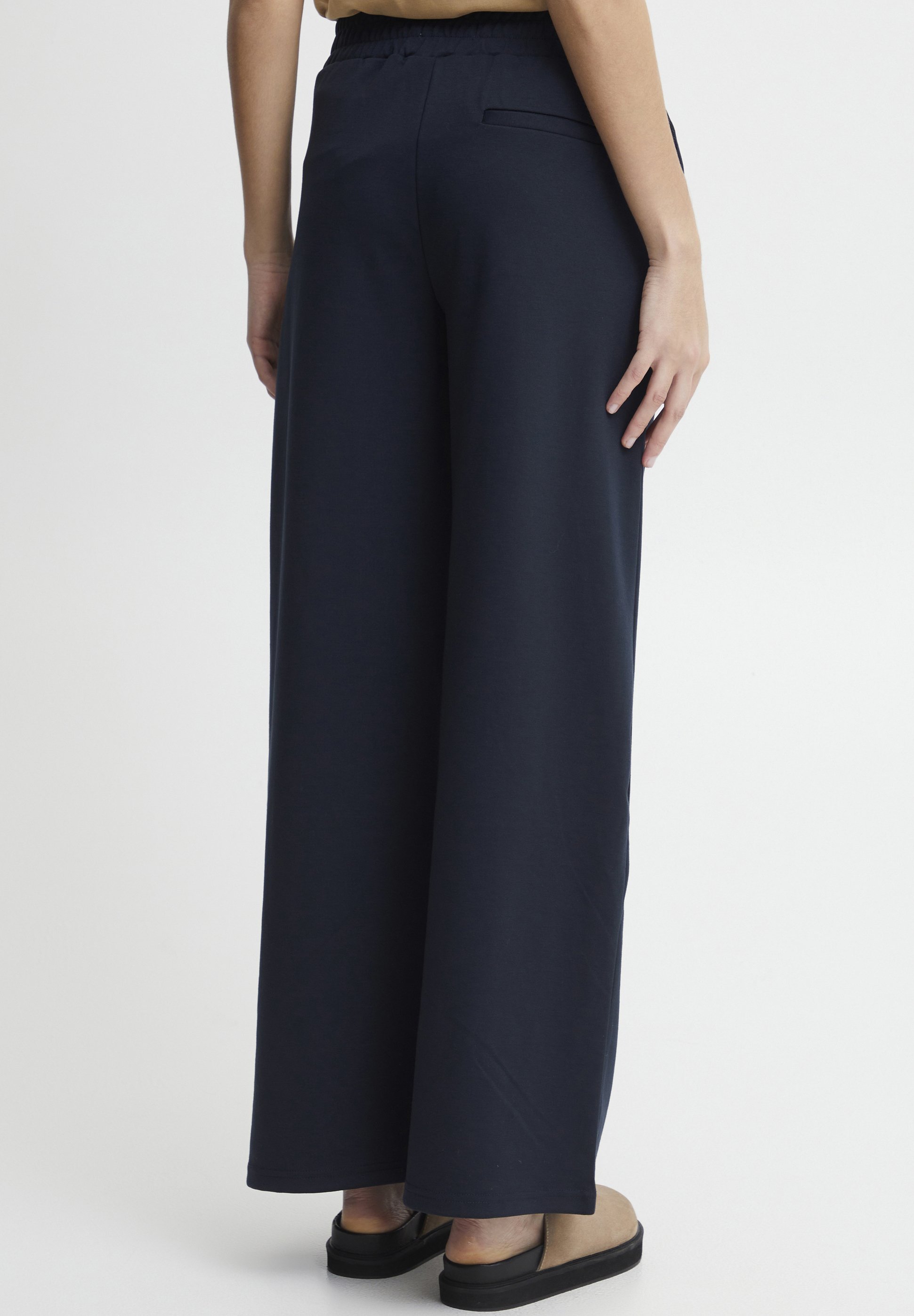 ICHI LONG WIDE - Broek - totale zonsverduistering