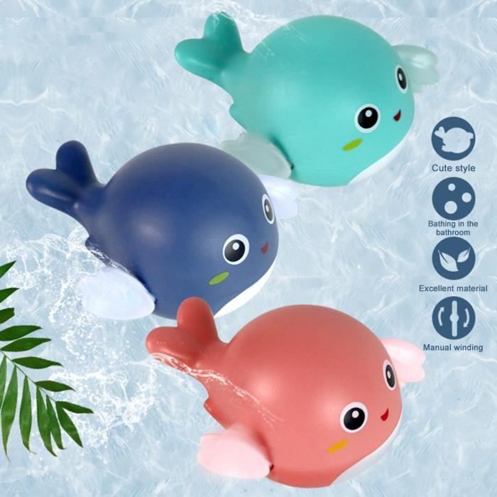 Bath toy - SURENHAP - Whale - Floating - Battery-free - For babies 6 months and older