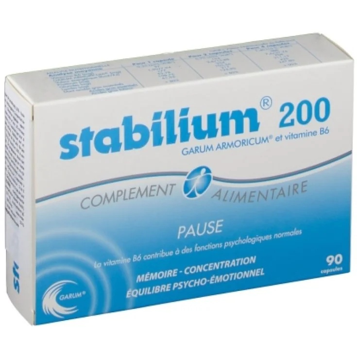 Dr C. CAGNOLA Stabilium 200, 30 capsules contre le stress psychophysique