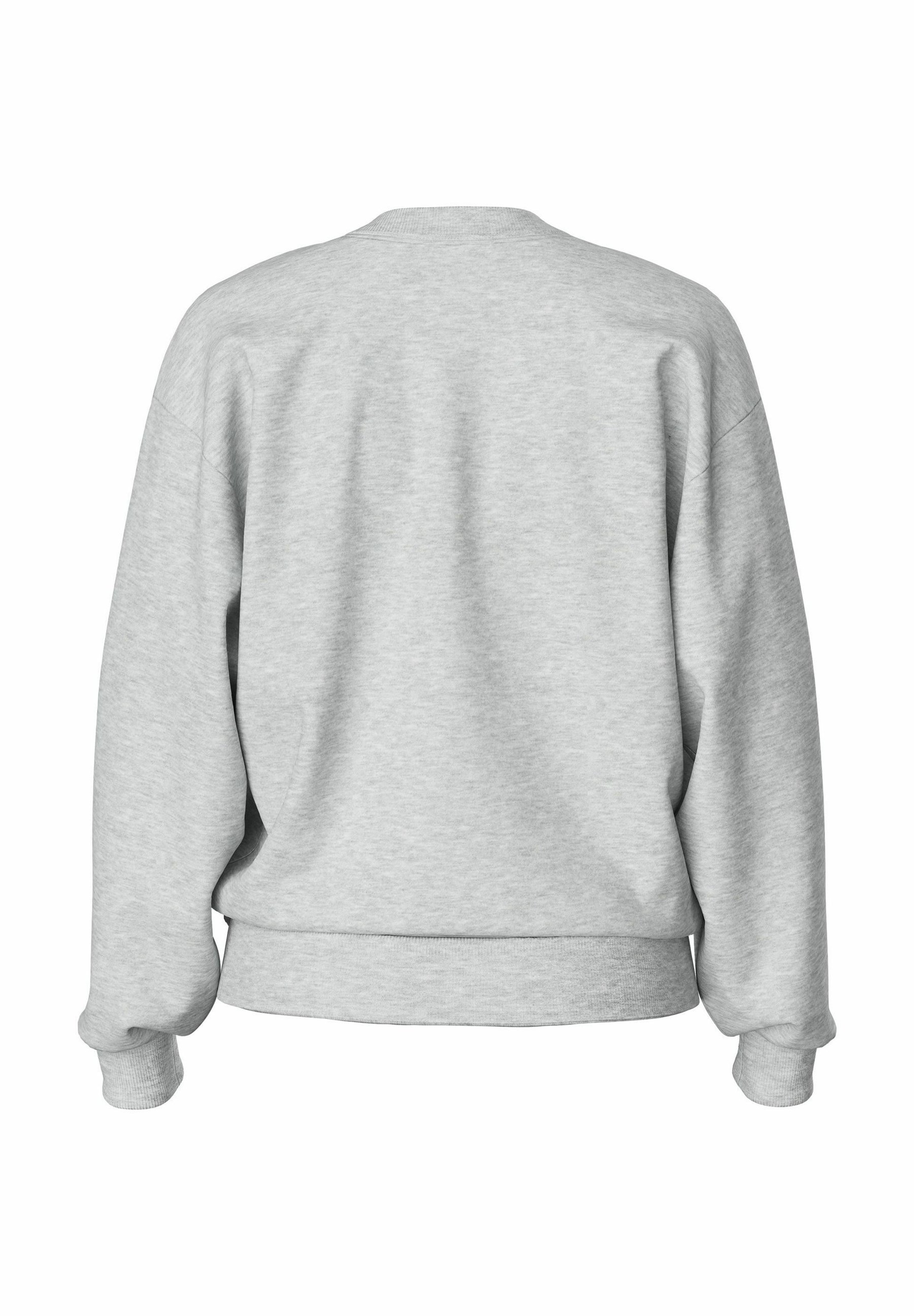 Pieces PCCHILLI LOOSE - Felpa - grigio chiaro mélange