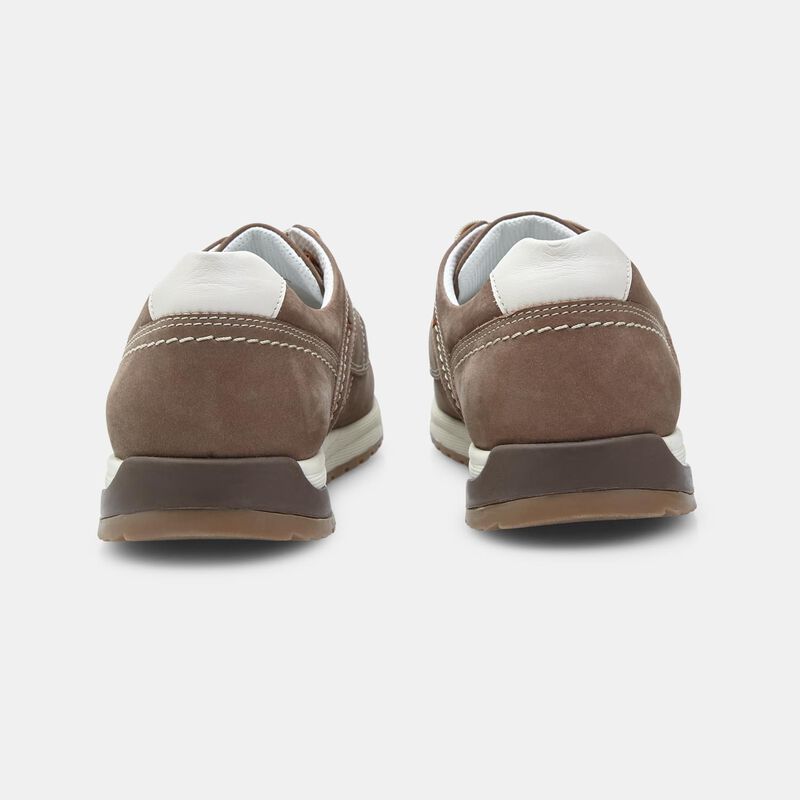 BATA Męskie buty sznurowane z nubuku