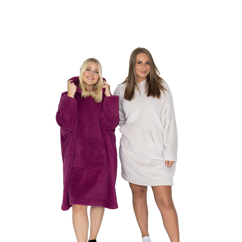 Mysig tröja med lurex i en storlek