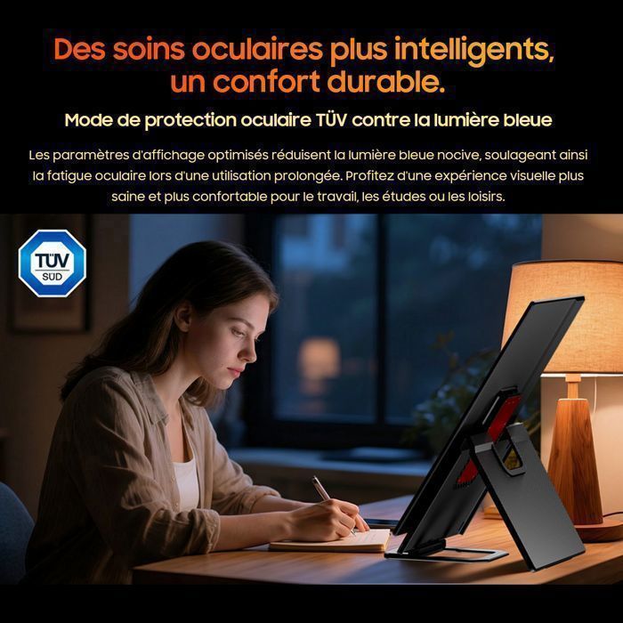 Blackview Table 10 23.8-inch Portable Monitor 1920*1080 FHD Eye Comfort IPS Screen for PC - Black