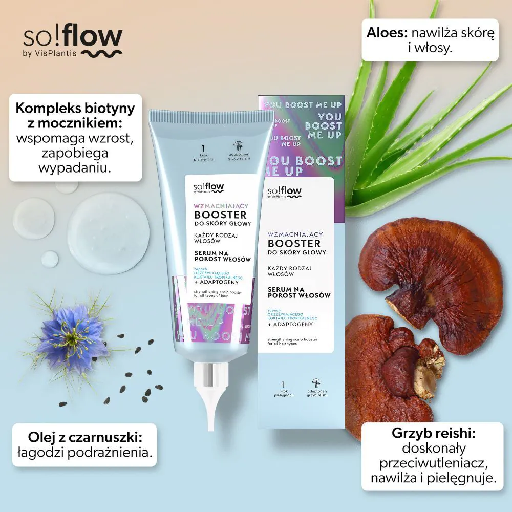 So!Flow Booster Wzmacniający do Skóry Głowy