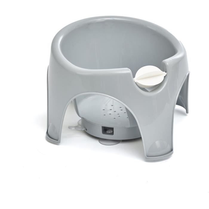 Anillo de baño infantil THERMOBABY AQUAFUN, gris - Juguete blanco