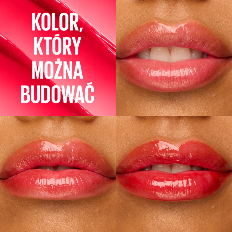 Bálsamo Labial Lifter Glaze da Maybelline New York, Intensamente Hidratante e com Alto Brilho.