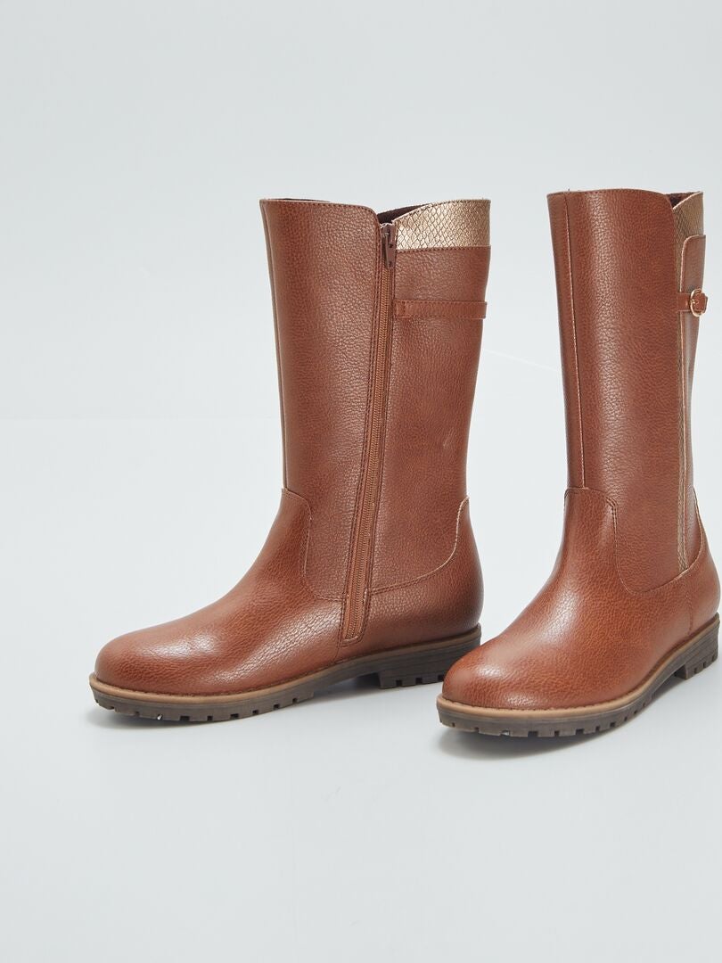 Buty do jazdy konnej - BEŻOWE