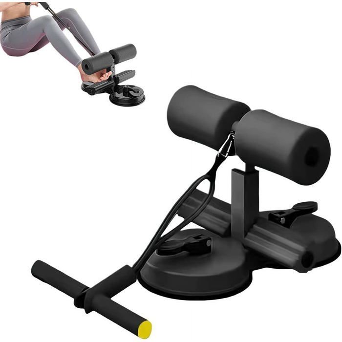 Appareil abdominaux portable réglable double ventouse entraînement muscles corps complet fitness maison durable pratique solide