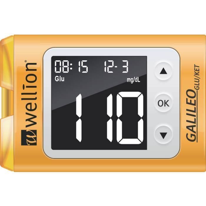 Kit lecteur de glycémie Wellion® GALILEO GLU/KET