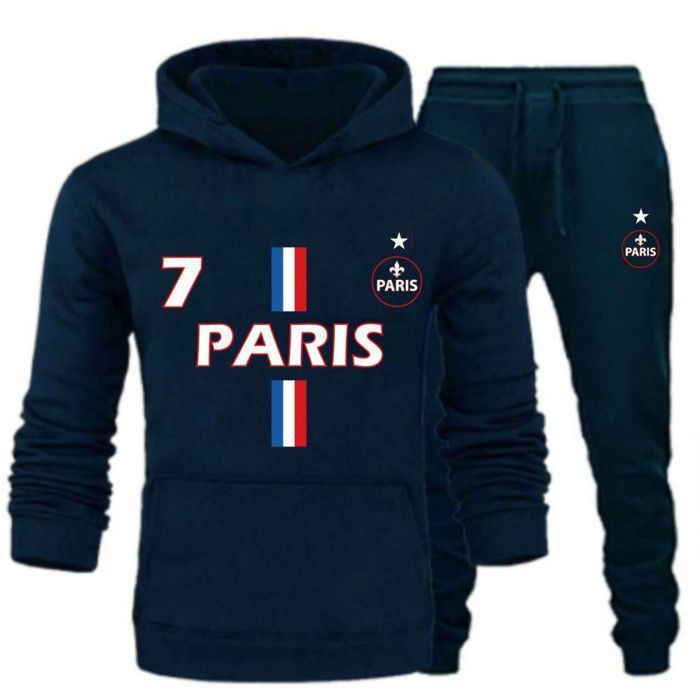Paris Saint-Germain Men's Football Tracksuit - Blue