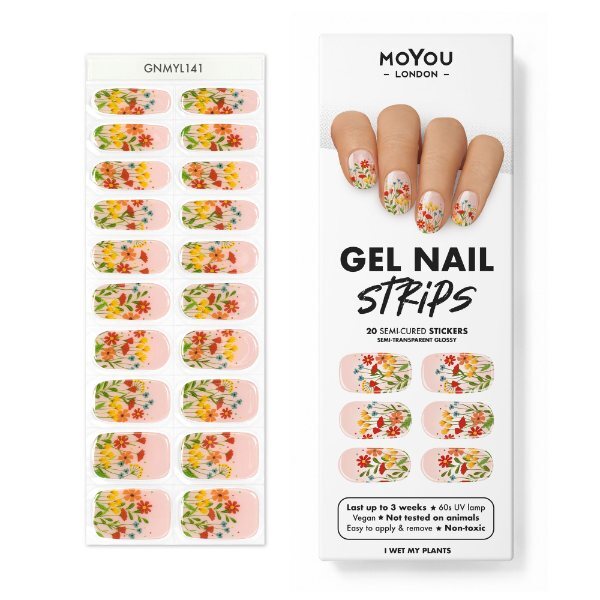 Adesivo de gel para unhas MoYou-London - Eu molho minhas plantas