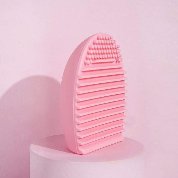 Strumento per la pulizia dei pennelli da trucco in silicone Brushworks