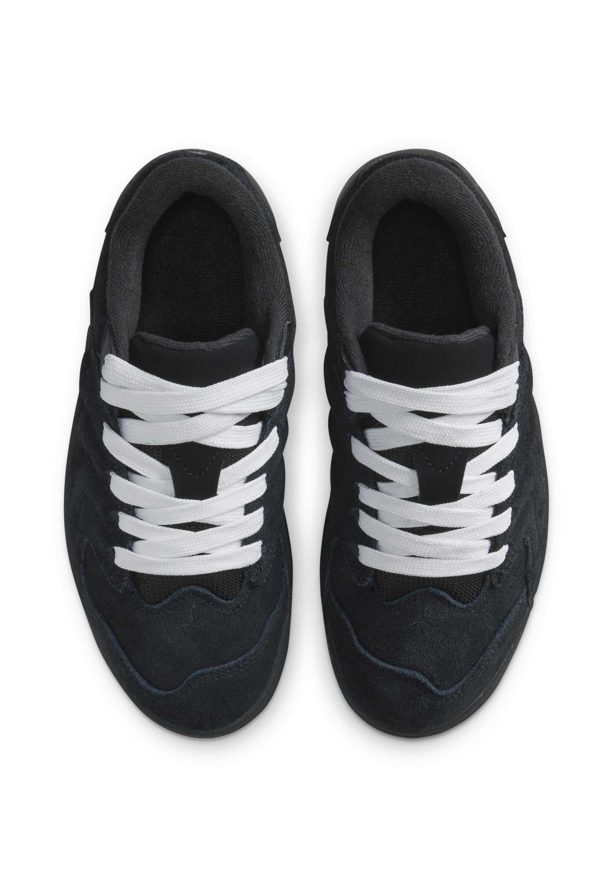 Jordan JORDAN SESSION BG UNISEX - Baskets - noir/rouge universitaire gomme marron clair blanc