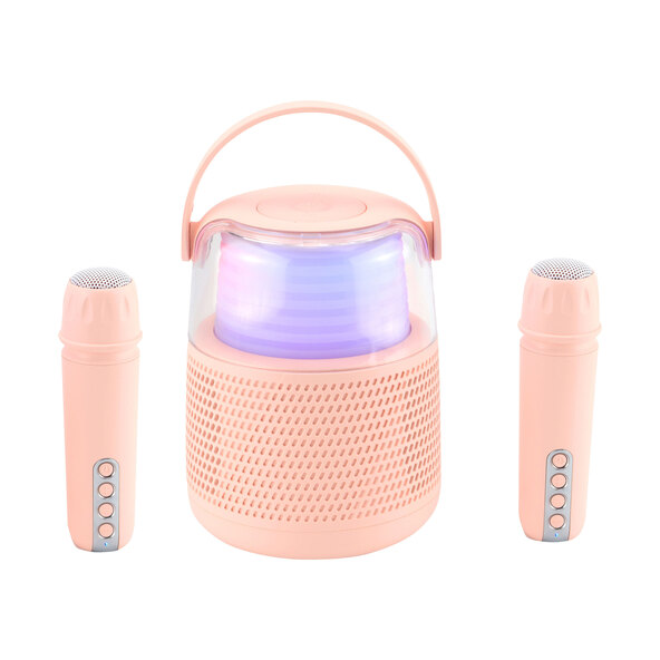 Karaoke-Speaker KKS-2M Kids, rose