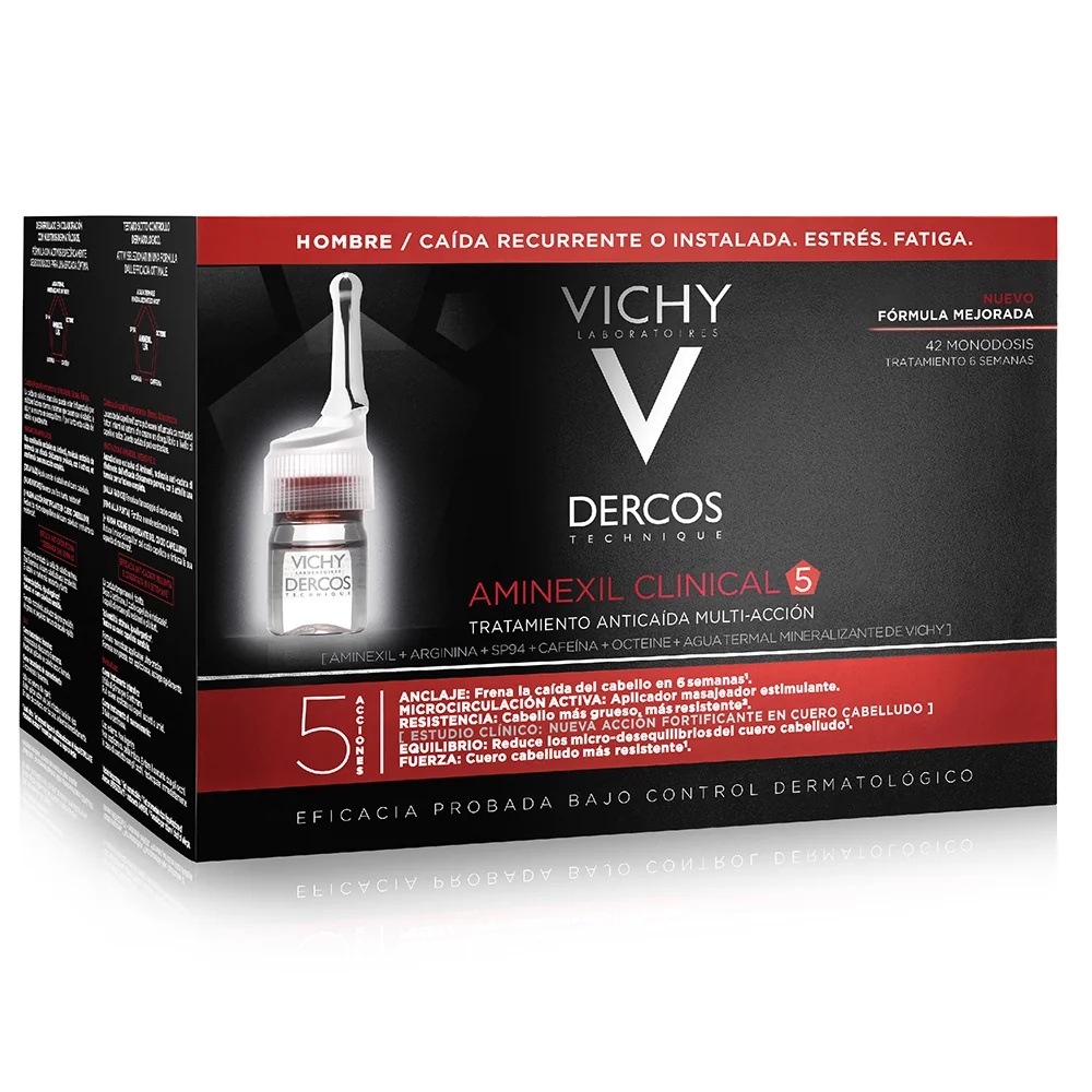 VICHY Vichy Dercos Aminexil Intensive 5 Men 42 ampullen tegen haaruitval