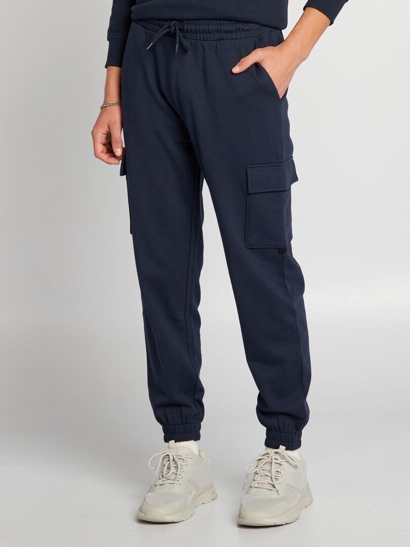 Calça Cargo Jogger - AZUL