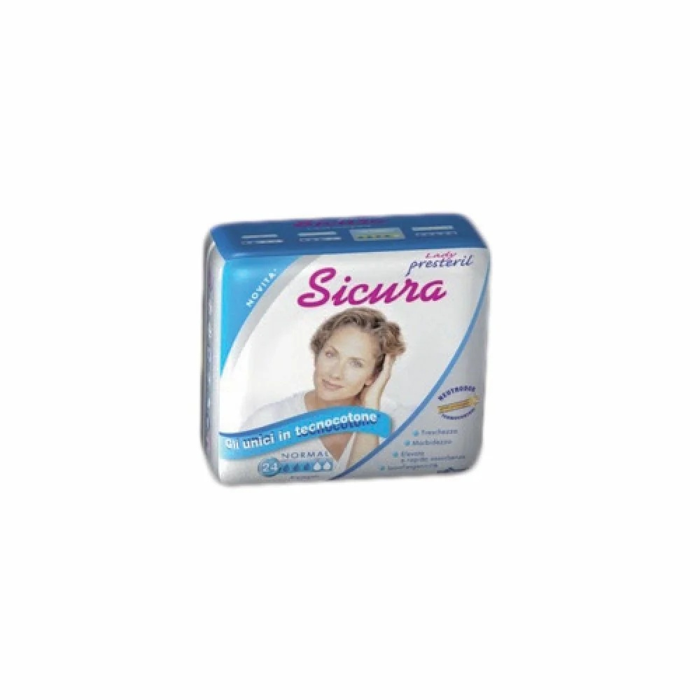 Lady Presteril Veilig Normaal maandverband, 24 stuks