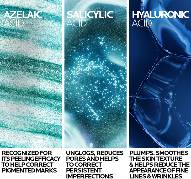 La Roche-Posay Effaclar AZ Gelcrème tegen acnegevoelige huidonvolkomenheden.