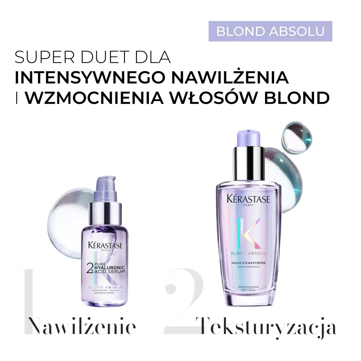 Kérastase Serum Blond Absolu z 2% czystym kwasem hialuronowym