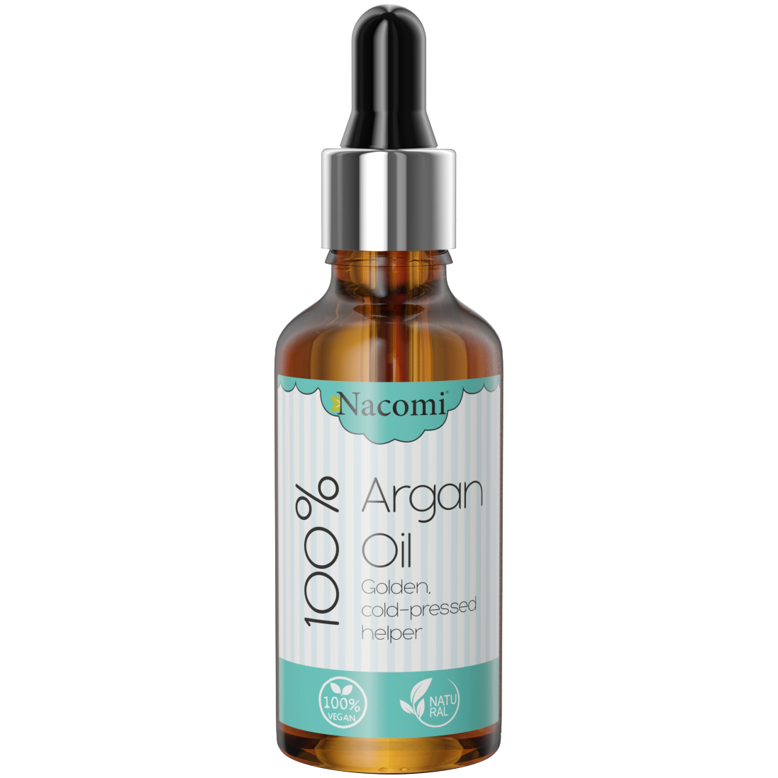 Nacomi arganolja för ansikte, kropp och hår, 50 ml