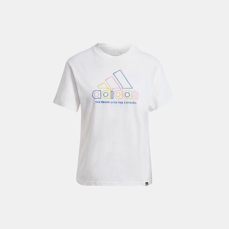 T-shirt Dam Adidas W XPRESS LOGO T VIT