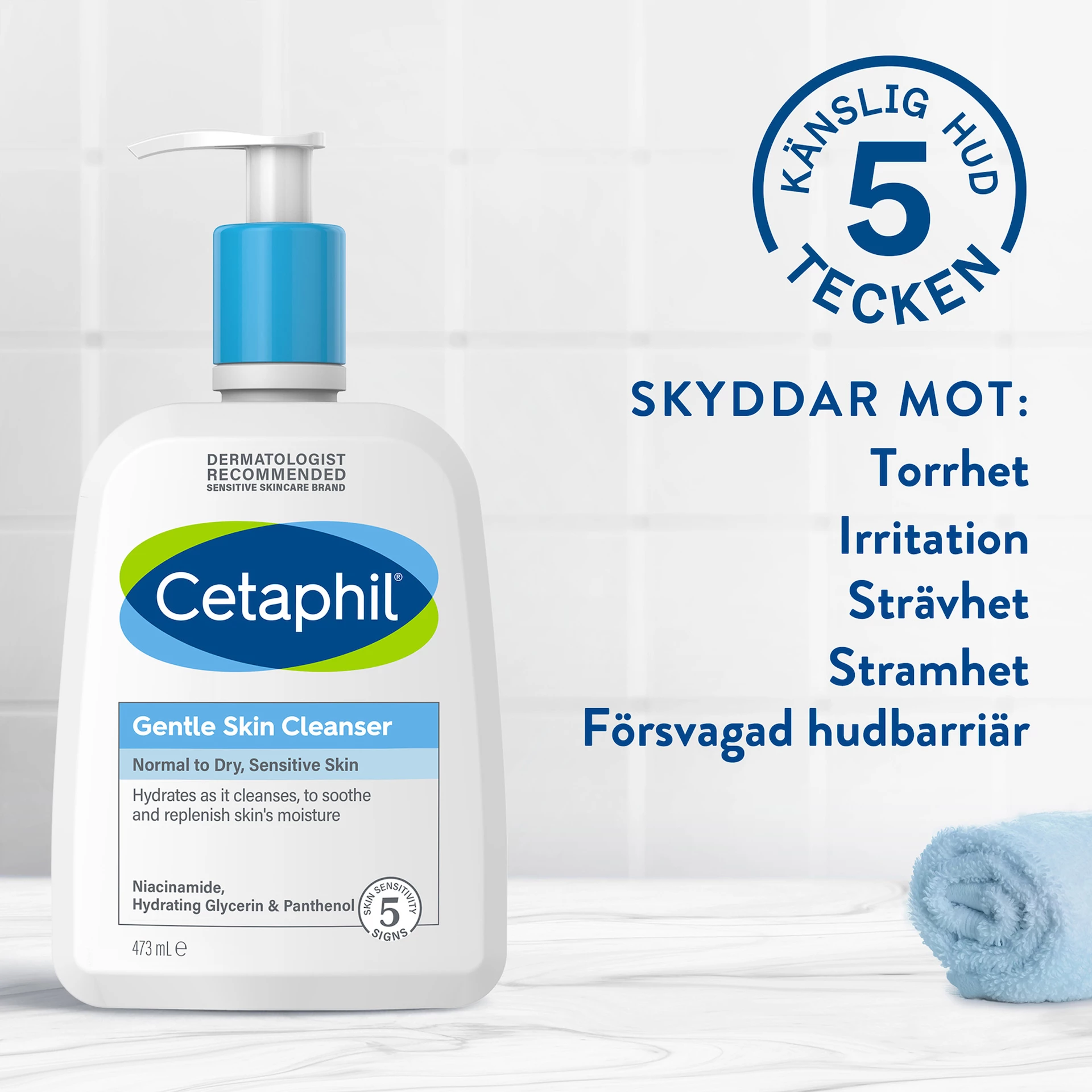 Demachiant delicat pentru piele 473 ml - Cetaphil