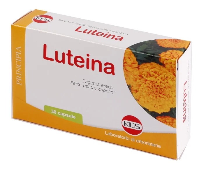 KOS Luteína 30 cápsulas de 50 mg