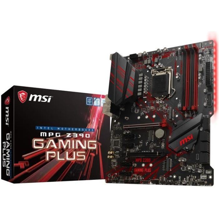 MSI MPG Z390 Gaming Plus motherboard, Intel Z390 - Sockel 1151
