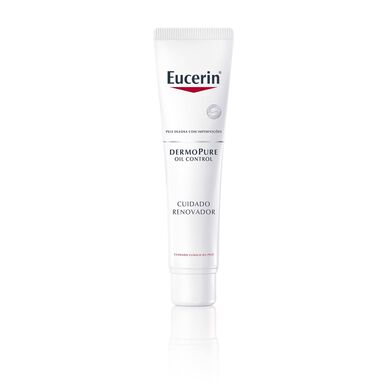 Eucerin DermoPure Oil Control Renewing Face Cream, glattgjørende og fornyende for fet hud, 40 ml