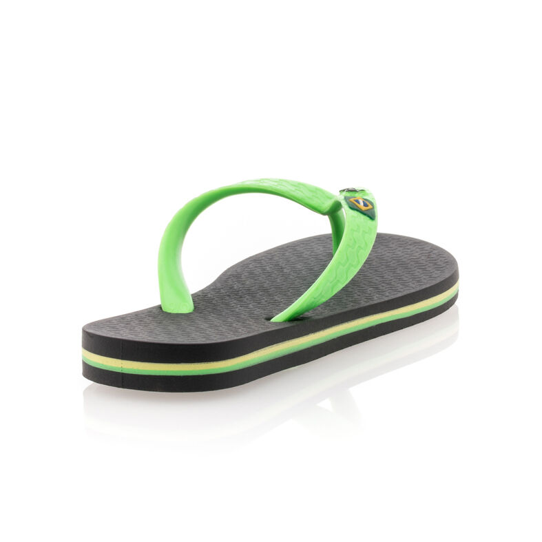 Svarte gutteflip-flops / Thong-sandaler