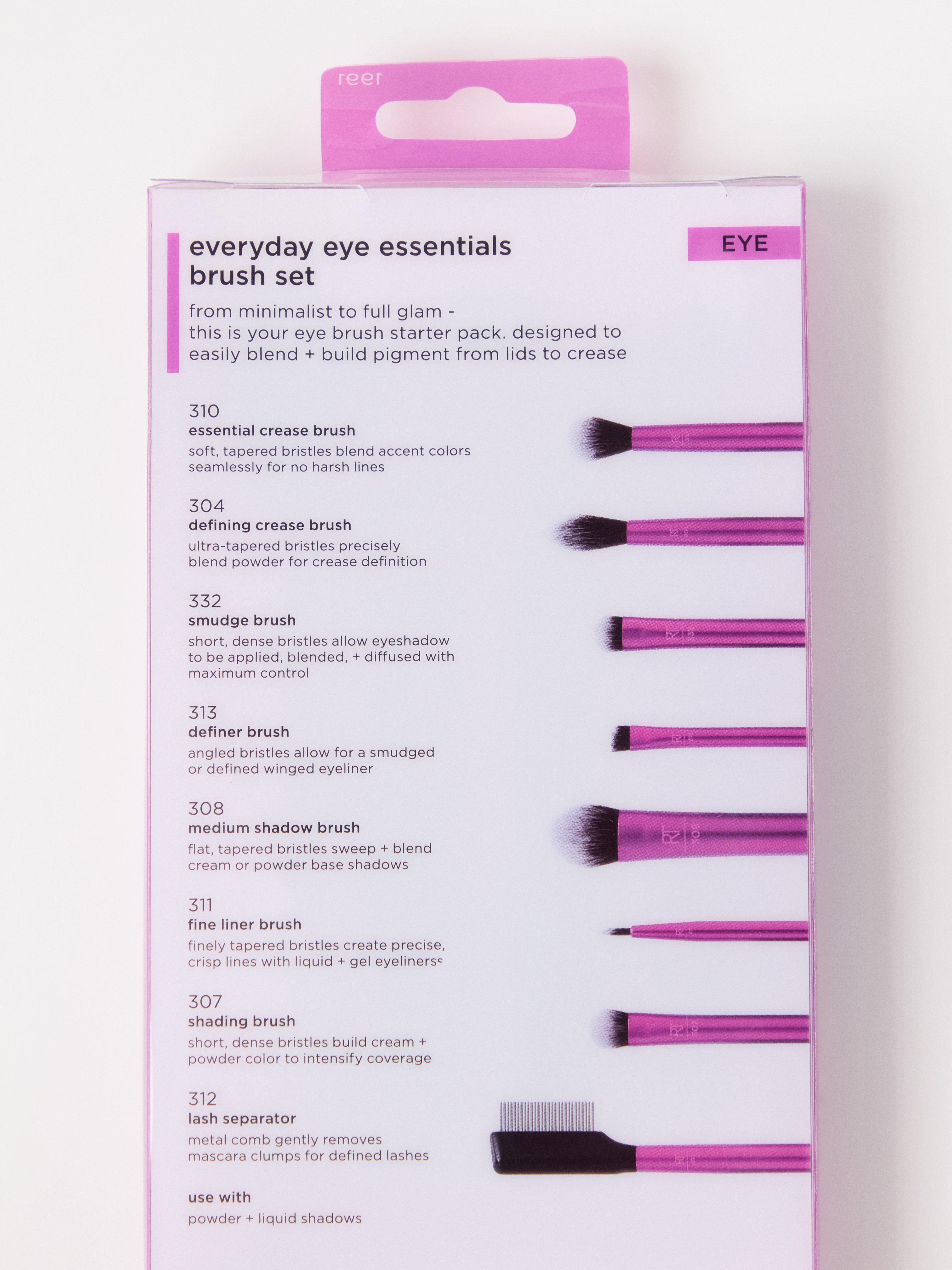 Real Techniques Everyday Eye Essentials Bezbarvá péče o oči