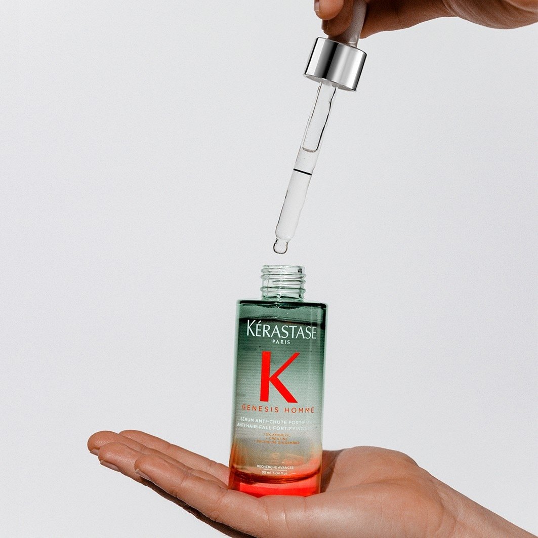 Kérastase Hair Loss Genesis Men stiprinošs serums pret matu izkrišanu – 90 ml