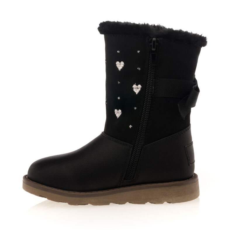 Botas para niña negra